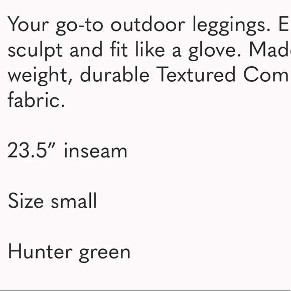 Outdoor Voices Army Green Leggings - Picture 13 of 13